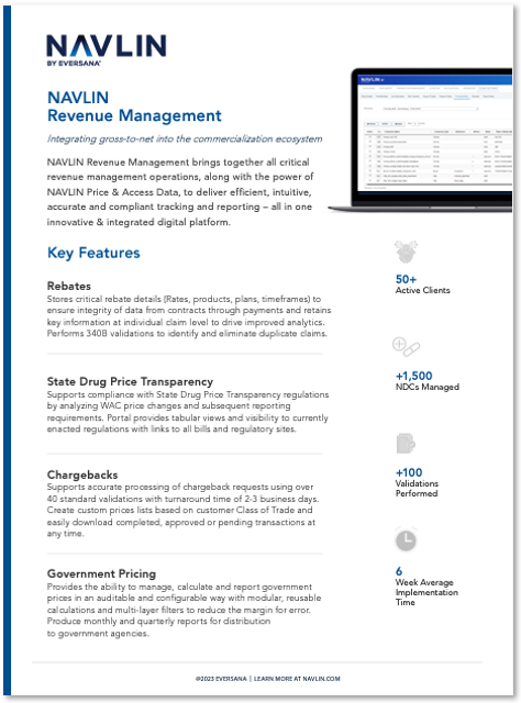 NAVLIN Revenue Management Brochure